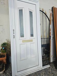 pvc double glazed door