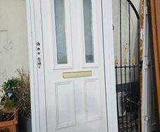 pvc double glazed door