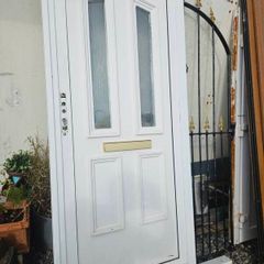 pvc double glazed door