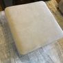 Grey footstool with storage Image 4