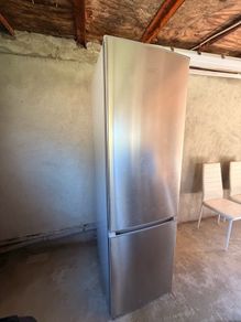 grey fridge