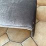 Curtain Pelmet Large | Grey Velvet Image 2