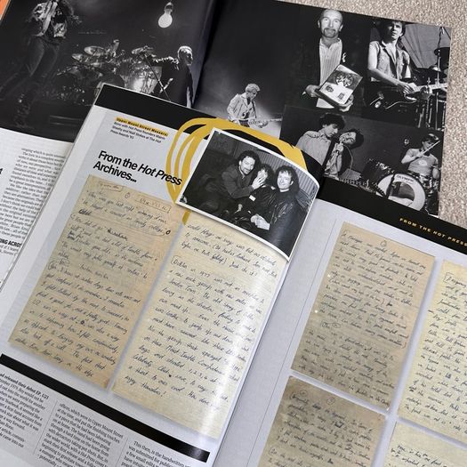 U2 Hot Press Magazines