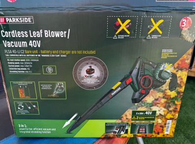 Parkside Leafblower & Garden Vacuum