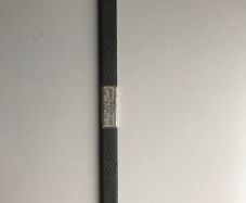 Antique knitting needle case with needles