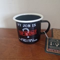 tin mug