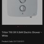 Triton T90 sr electric shower unit.Brand new. Image 5