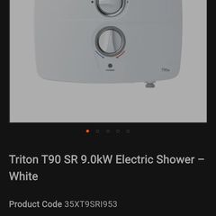 Triton T90 sr  shower unit