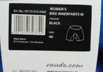 Vaude Women Innershort padded undershorts cycling shorts On3n3ss