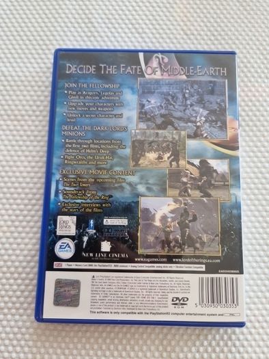 The Lord of the Rings The Two Towers PlayStation2 Ps2 Games Original