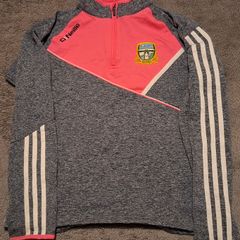 Meath GAA O'Neills Gaelic Football Half Zip Jersey (Ladies Size 12) FREE POST