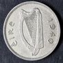 Ireland 1940 shilling silver coin Image 2