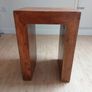 Pair of wooden side tables Image 2