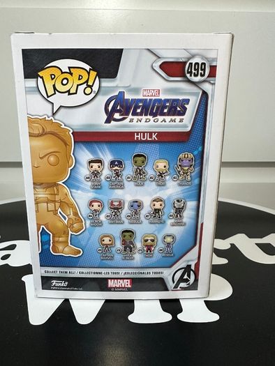 Funko Pop! Marvel Hulk (Orange Chrome) #499 Primark Exclusive