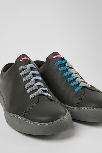 Camper Men's Peu Touring Twins Leather Sneaker, Size UK11