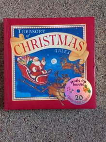 Large Christmas book with CD