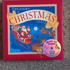 Large Christmas book with CD