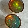 Ethiopian Opal 1.15ct 14 K Gold-Filled earrings Image 4
