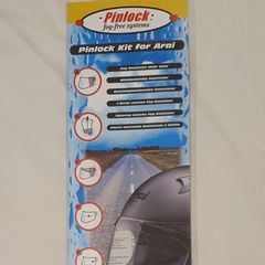 pinlock kit for arai original L fog resistant inner visor brand new sealed