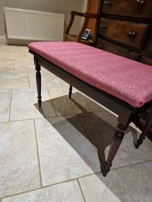 Mahogany Wooden Bench