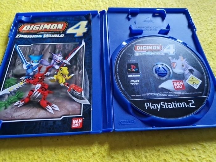 Digimon 4 PlayStation2 Ps2 Games Original