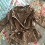 Coast 2 piece olive pencil skirt and Silk wrap Image 2