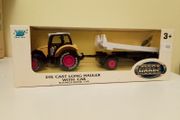 Farm tractor and tipping trailer DIE-CAST metal