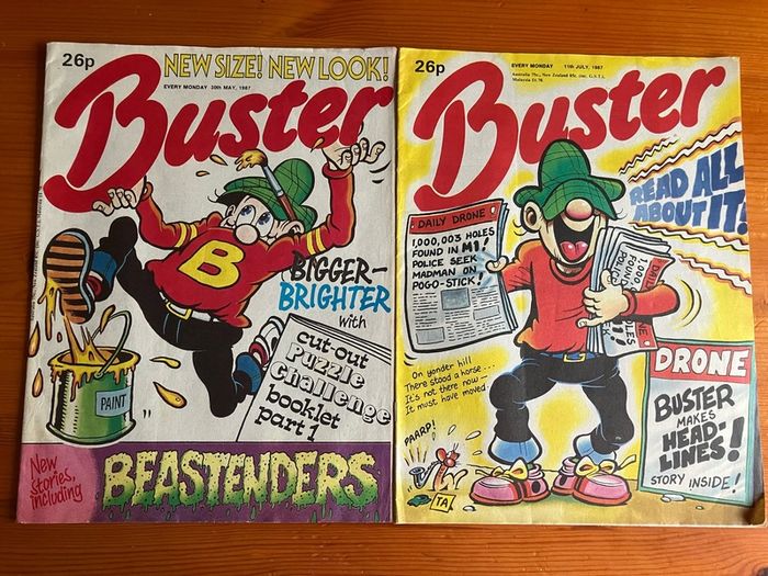 Comics: 'Buster' 1987 (27 magazines)