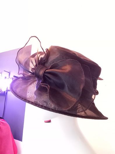 Fabulous Black Hat With Bow