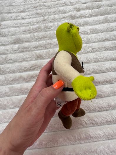 Shrek 2001 Vintage Plush Pizza Hut NOT working approx. 20 cm. Used Please see photos