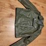 Leather look biker style jacket Image 2