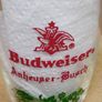 Vintage Budweiser ( Anheuser-Busch Logo ) 4oz Taster Sampler Glass  X 2 Image 3