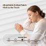 Extra Firm King Size Mattress 10 Inch, 7-Zone Hybrid Mattress with Memory Foam and Individually Pocket Spring, Features Motion Isolation & Back Pain Relief, Firm King Mattress 150x200x25cm Image 7