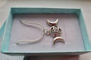Triple Moon Necklace