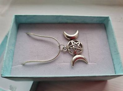 Triple Moon Necklace