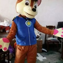 Paw patrol chase mascot costume