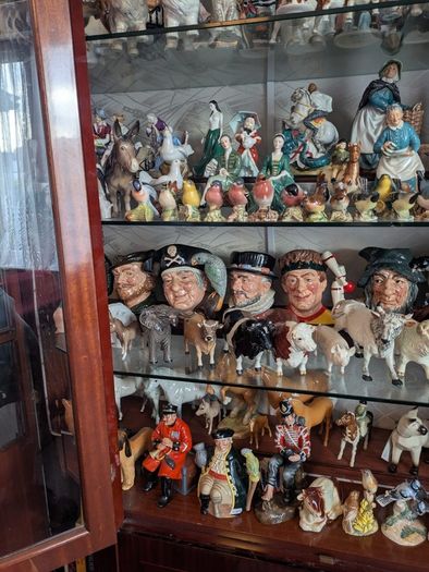 Beswick and royal doulton figures.