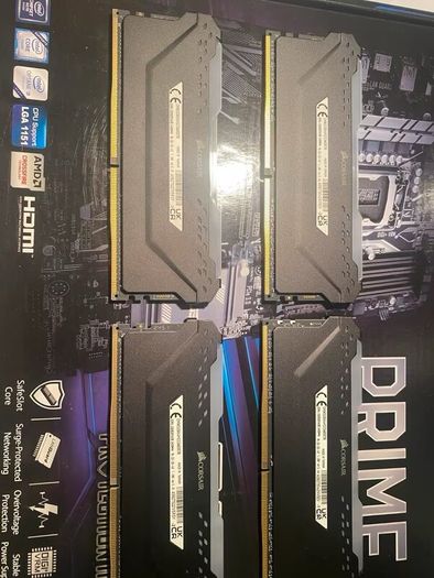 Corsair Vengeance RGB Pro DDR4 3600MHz RAM 64GB (4x16GB)