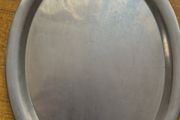 Antique 19/20th Century Germany F.W. &amp;J (Fleitmann, Witte u. Co) Large Stainless Steel Tray