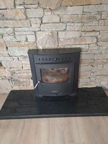 Back boiler stove