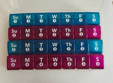 30-day Pill Organiser