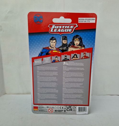 Micro Scalextric Car, New, Superman Solo Car ( Justice League G2167 )