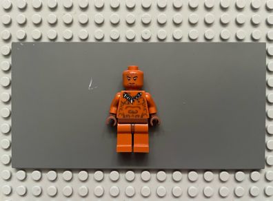 lego Indiana jones iaj016 Ugha Warrior minifigure without Hair