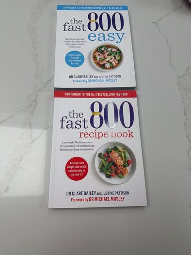 Diet recipe books (The fast 800)