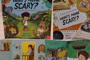 What,s More Scary, lift the flap Hardback Storybook