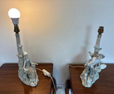 Two table lamps