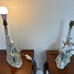 Two table lamps