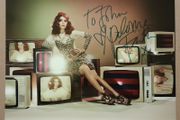Paloma Faith signed photo dedicated To John