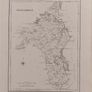 Roscommon 1837 Antique Map Including Baronies Image 2