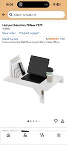 Wall-Mounted Folding Table